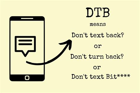 what does dtb mean|More.